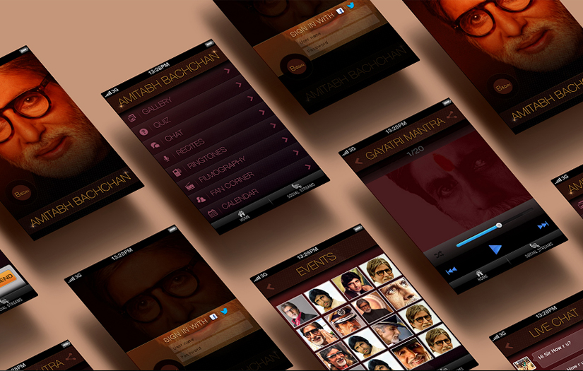 Celebrity Application screenshot 1